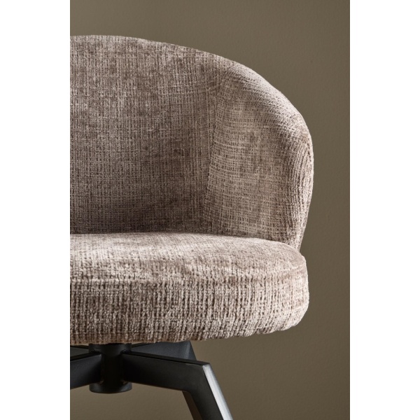 Krzesło Darlene brązowe Juto 24 - ACTONA